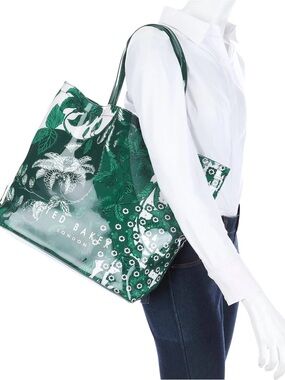 Ted Baker Rolocon Rococo Icon Tote in Green Turquoise
